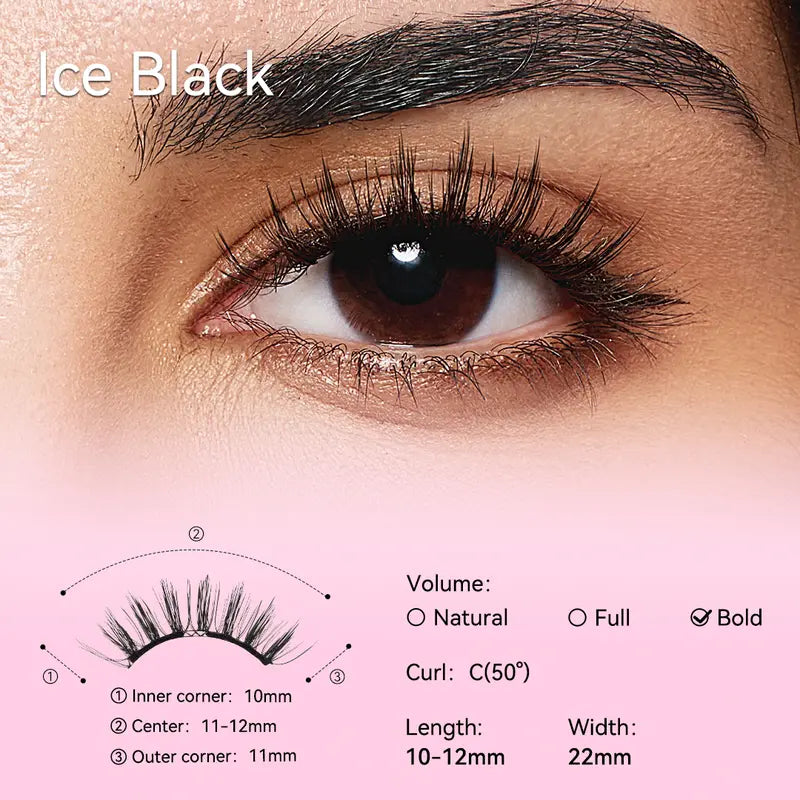 Disney Zootopia Limited Edition Soft Magnetic Eyelashes All-in-One Box Waterproof Reusable Glue-Free