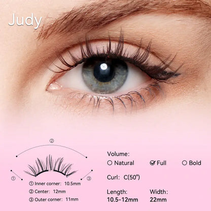 Disney Zootopia Limited Edition Soft Magnetic Eyelashes All-in-One Box Waterproof Reusable Glue-Free