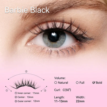 Disney Zootopia Limited Edition Soft Magnetic Eyelashes All-in-One Box Waterproof Reusable Glue-Free